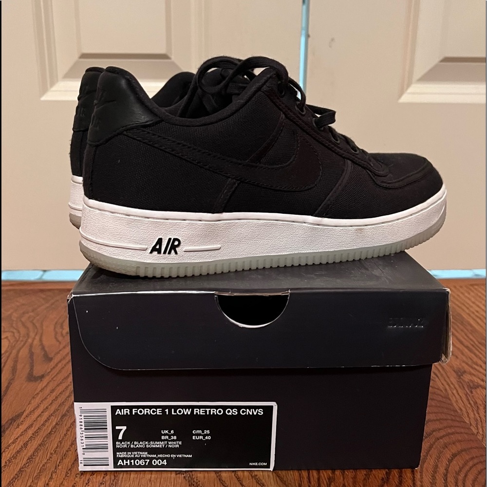 Nike AirForce 1 Retro Canvas Womens 8.5 Mens 7